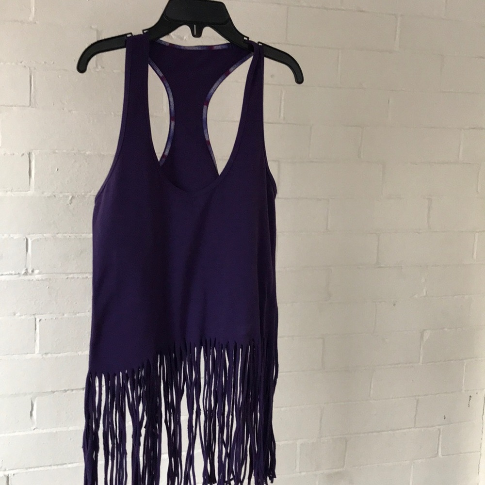 Lululemon fringe top